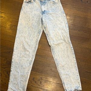 Levi’s Orange Tab High-Rise Light Acid Wash Women’s Jeans